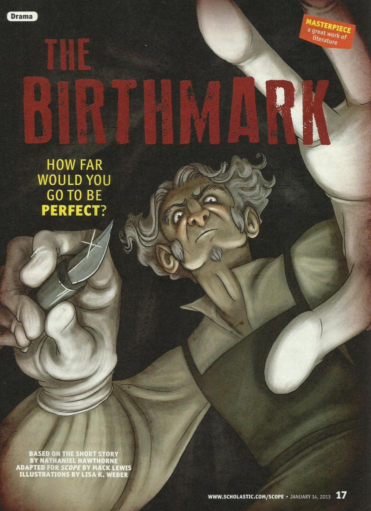 The Birthmark scope cover page