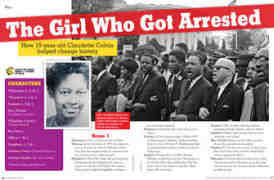 "Twice Toward Justice" play, one of many Civil Rights plays first appearing in Storyworks