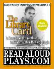 The Library Card readers theater play script for kids