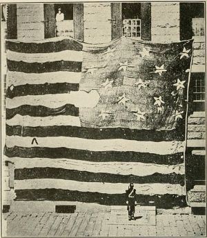The Fort McHenry flag